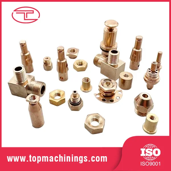 Composants usinés CNC en laiton