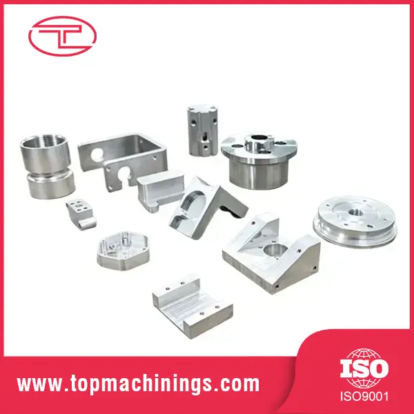 Pièces en aluminium anodisé usinées CNC