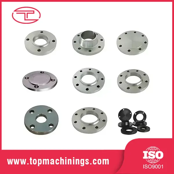 Pièces de bride usinées CNC